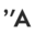 a