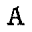 a