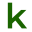 k