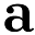 a
