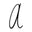 a