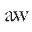 a