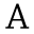 a