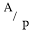 a