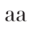 a