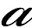 a