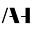 a