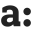a