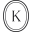 k