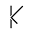 k