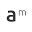 a