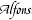 a