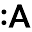 a