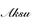 a