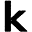 k