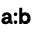 a