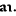 a