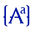 a