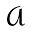 a