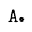 a