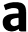 a