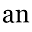 a