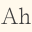 a
