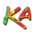 k