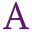 a
