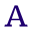 a
