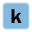 k