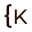 k