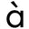 a