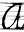 a