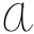 a