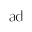a