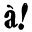a