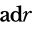 a