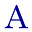 a