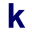 k