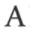 a