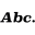 a