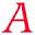a
