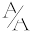 a