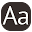 a