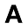 a