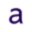 a