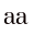 a