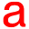 a
