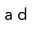 a